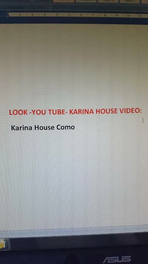 Karina House - Como 0*,